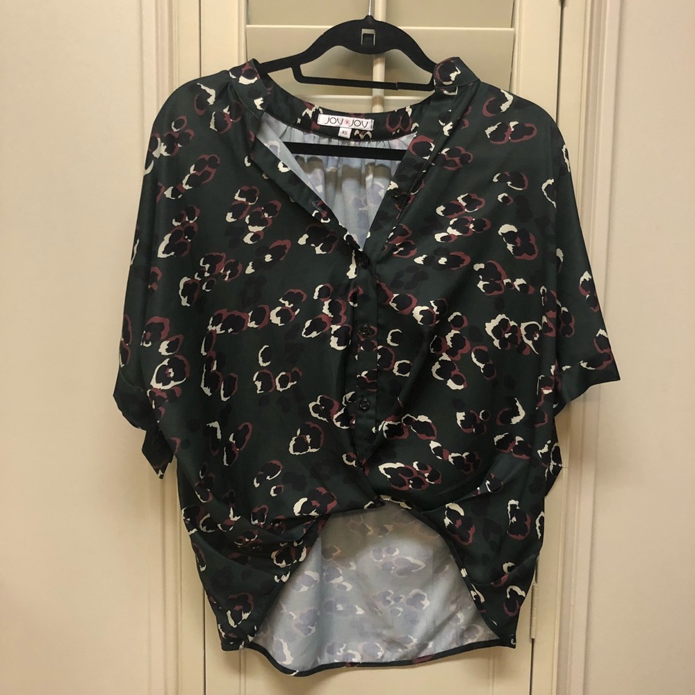 Joy Joy animal print blouse